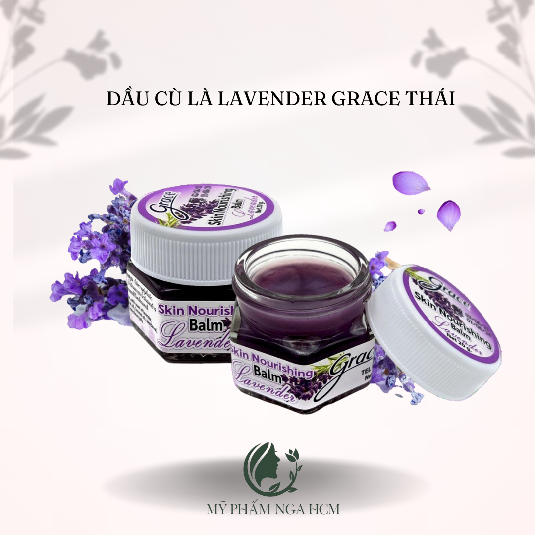 Dầu cù là Lavender GRACE Thái Lan chiết xuất thảo dược