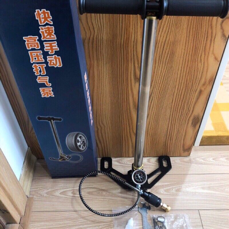 Bơm tay cao áp p c p áp lực cao 50MPA đầu lọc ẩm to
