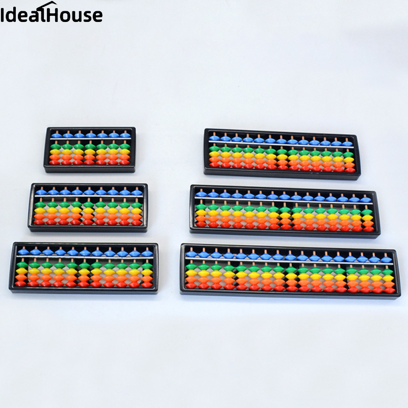 IDealHouse Fast Delivery Kids Abacus Rainbow Bead Arithmetic Counting Tool