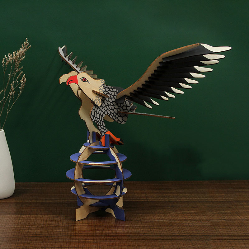 Đồ chơi lắp ráp gỗ 3D Mô hình Đại Bàng Laser