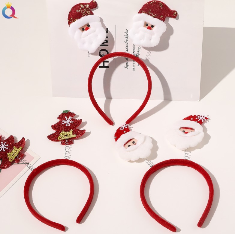 Bờm cho bé gái kiểu dáng Hàn Quốc - Noel