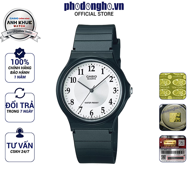Đồng hồ unisex dây nhựa casio anh khuê mq-24-7b3ldf