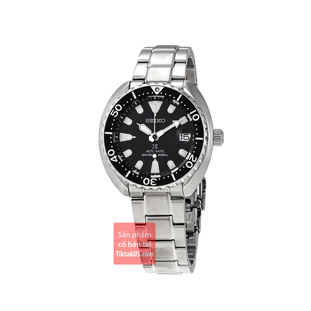 [HCM]SRPC35K1 - Đồng hồ nam Seiko Baby Turtle Prospex Automatic Dive đồng hồ lặn chống nước 200m  size 43mm dây cao su chống nước 200m trữ cót 40 tiếng bezel kính dạ quang lume siêu sáng niềng xoay