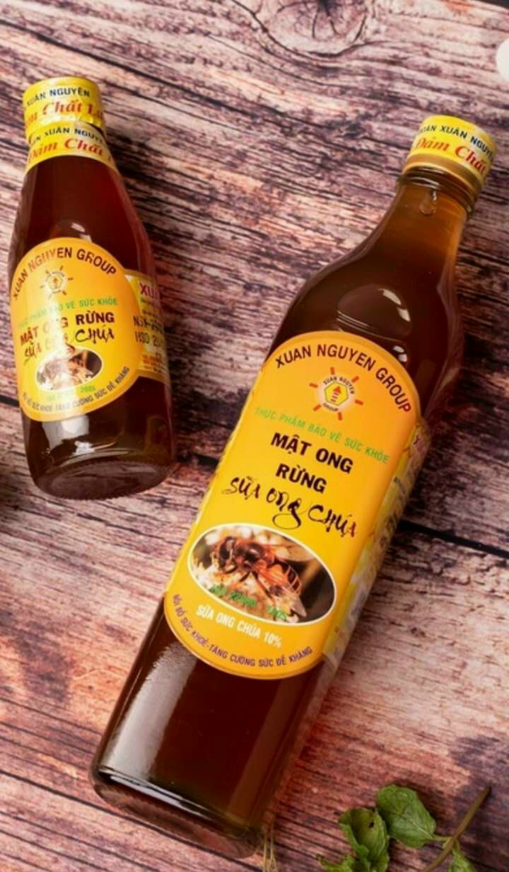 Mật ong rừng sữa ong chúa xuân nguyên