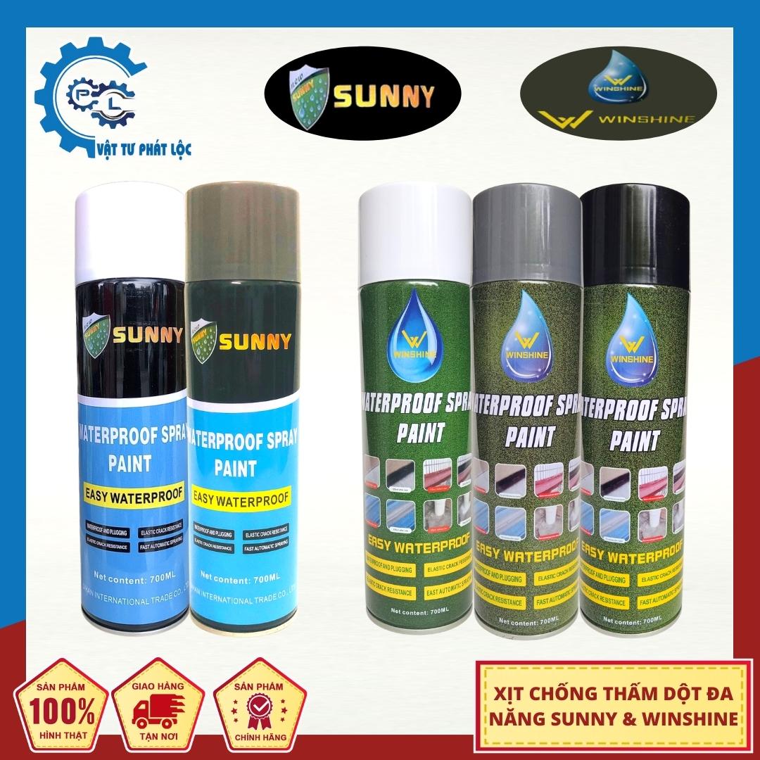 Xịt chống thấm dột đa năng Sunny & Winshine 700ml, Xịt chống thấm
