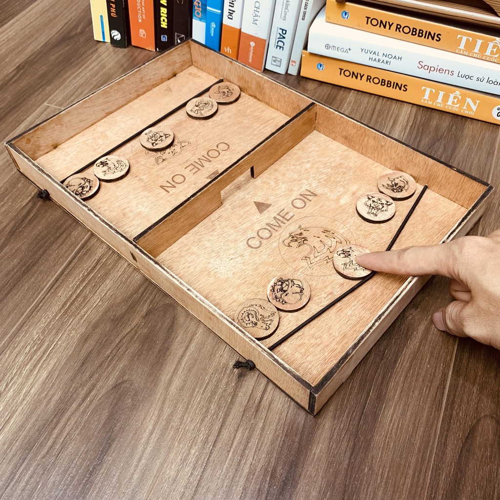 Bộ cờ búng xuyên lỗ [HÀNG ĐẸP] có quà tặng