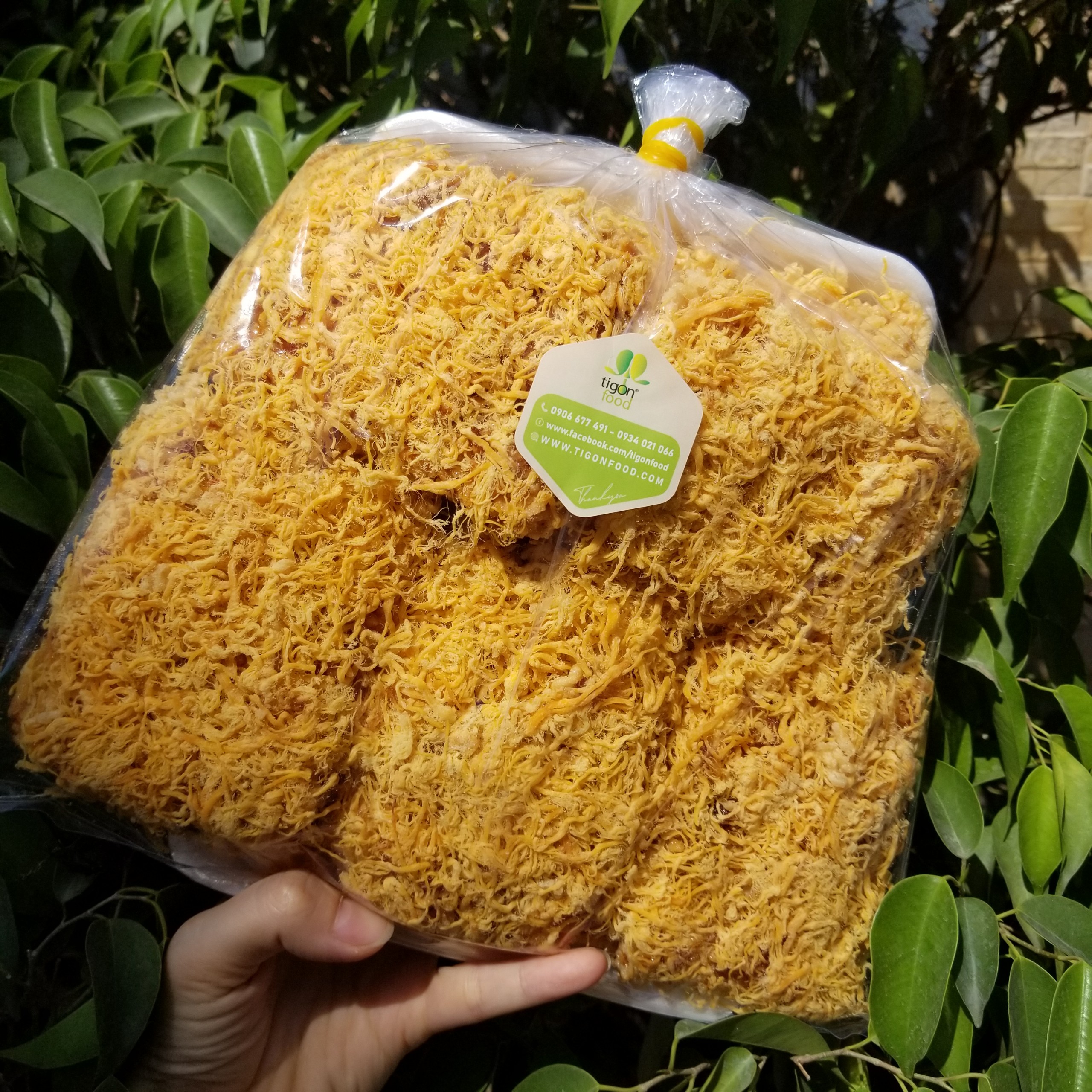 Ăn vặt ngon - siêu rẻ - siêu ngon - cơm cháy siêu chà bông - cơm cháy nếp/ cơm cháy lứt - túi 500gr