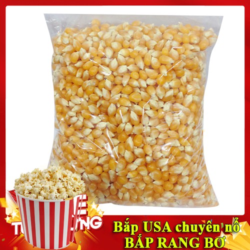 Túi ngô mỹ dùng nổ bắp rang bơ 1kg