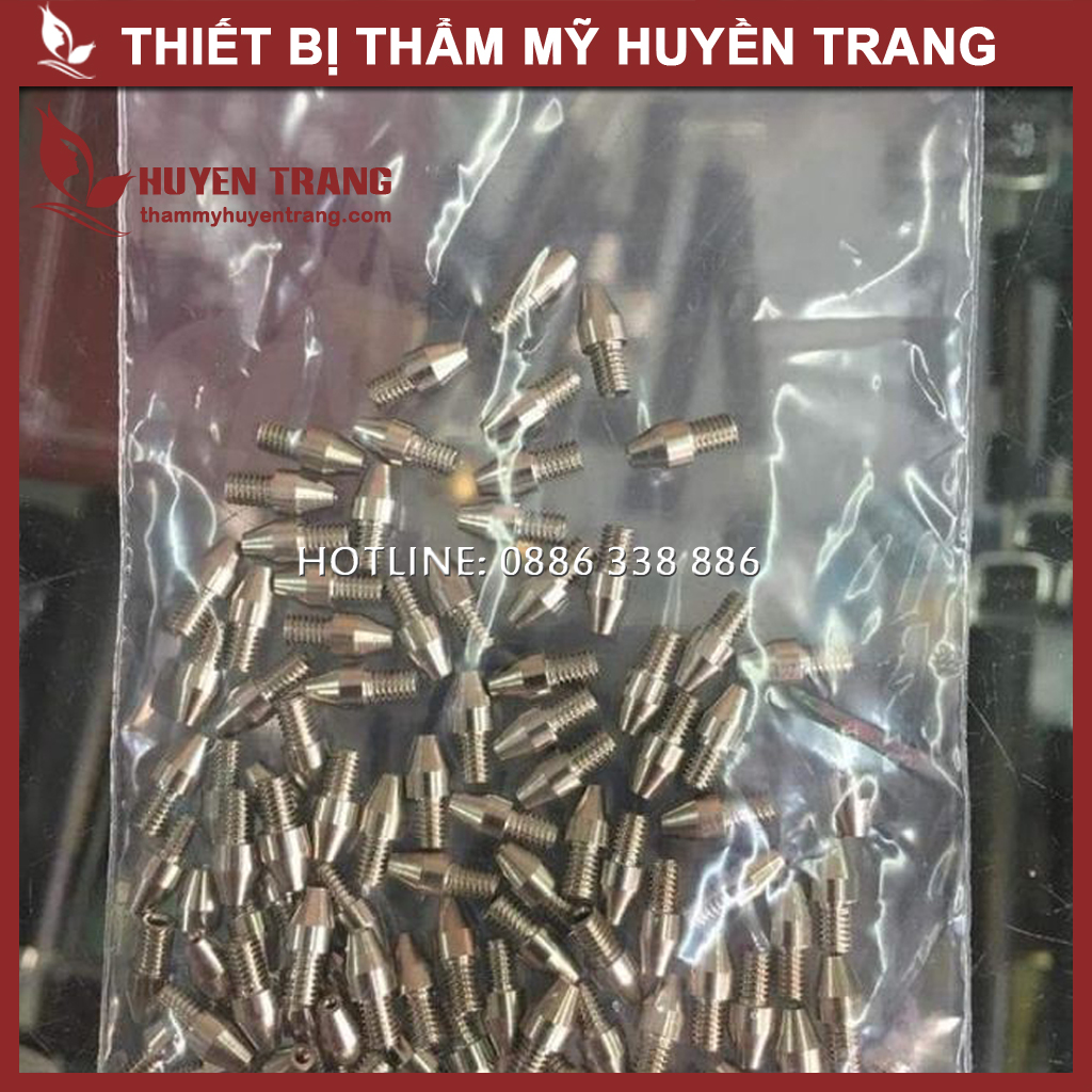 10 Đầu kim đốt nốt ruồi máy 5in1, máy đốt mini, đầu máy đốt mụn ruồi mụn thịt tàn nhang - Thẩm Mỹ Huyền Trang