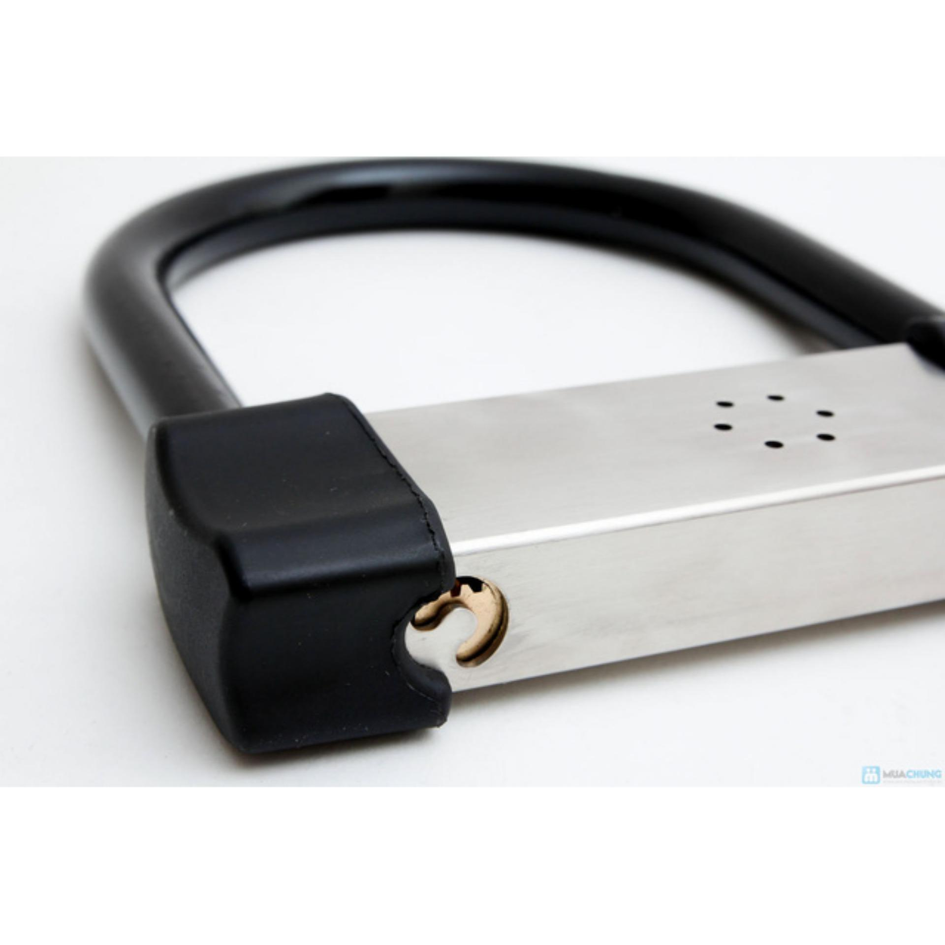 Địa chỉ bán khóa chữ U ở hà nội-Khóa chữ U chống cắt có còi hú