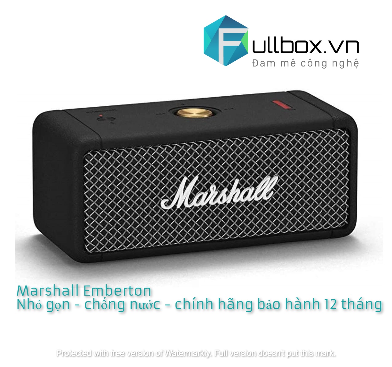 [Trả góp 0%]Loa marshall emberton