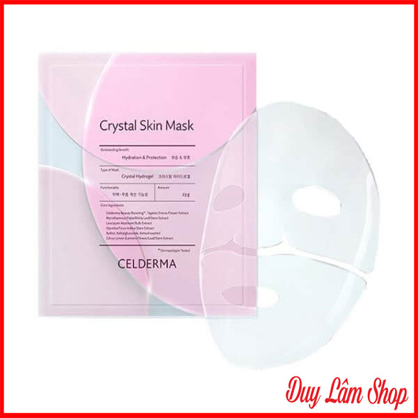 Mặt nạ thạch sinh học Celderma Ninetalks Hydrogel Mask