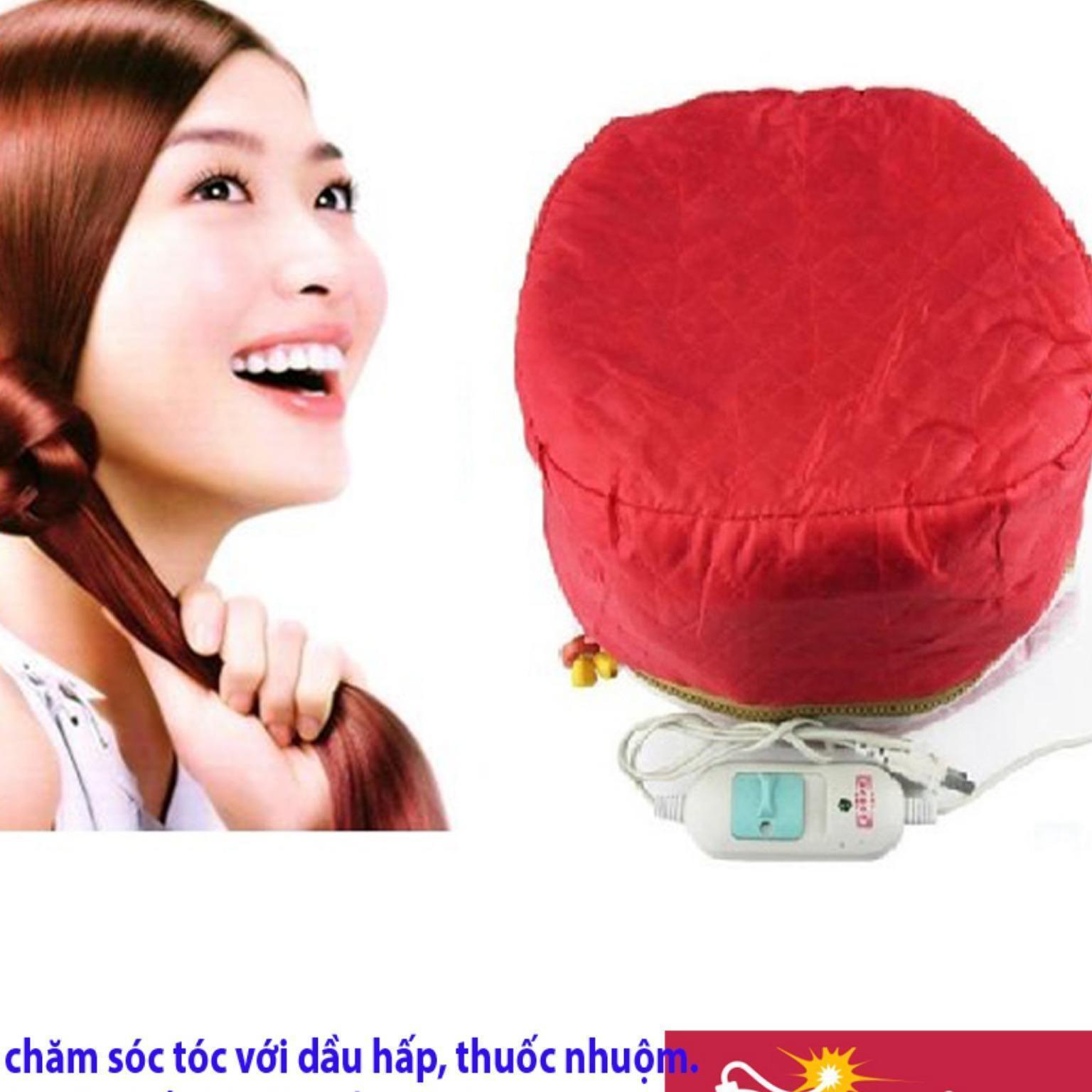 Mũ hấp tóc tại nhà,Dụng Cụ ủ Tóc Tại Nhà, Máy hấp tóc , mũ trùm đầu ủ dầu tóc khi tắm