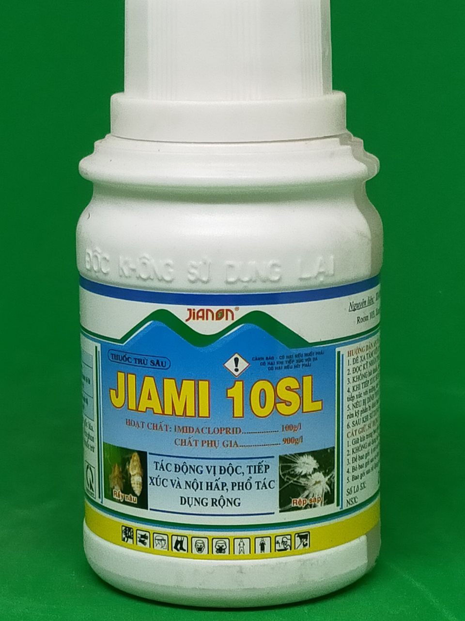 thuốc trừ Rệp Sáp, Rệp Kim, Muội Đen, Bọ Trĩ, Rầy Nâu cây hoa; cây cảnh; cây hoa lan; cây hoa mai; cây hoa hồng; cây ăn trái- Jiami10Sl