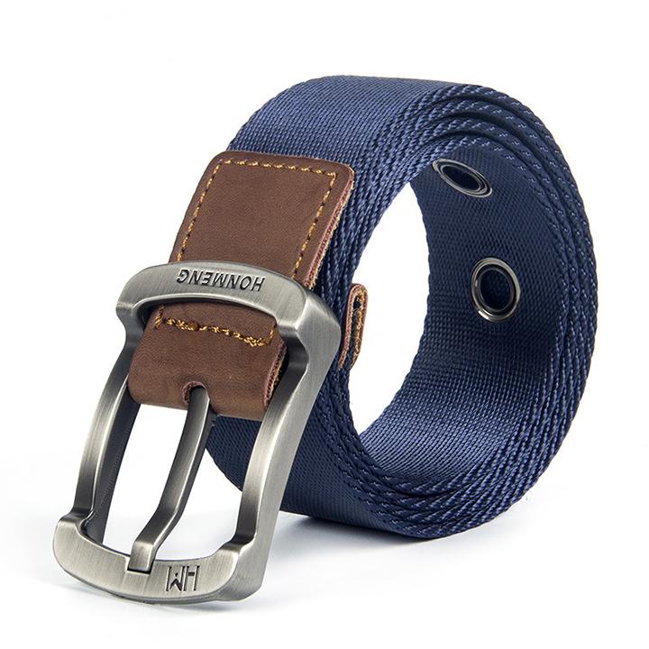 Thắt lưng vải nylon khóa kim xỏ lỗ HZN-1