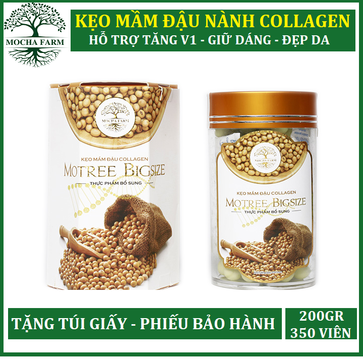 VIÊN MẦM ĐẬU NÀNH TĂNG VÒNG 1 MOCHA