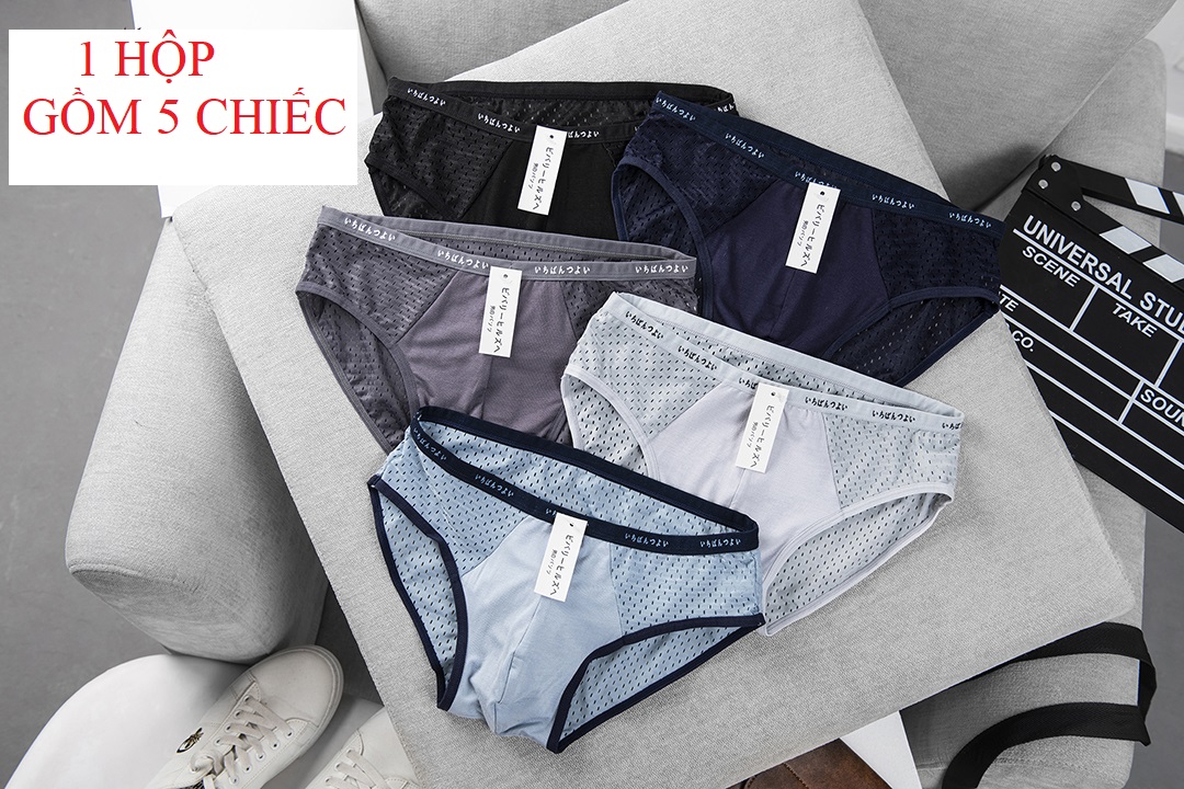 Quần sịp/ quần lót nam cotton loại đùi và chéo