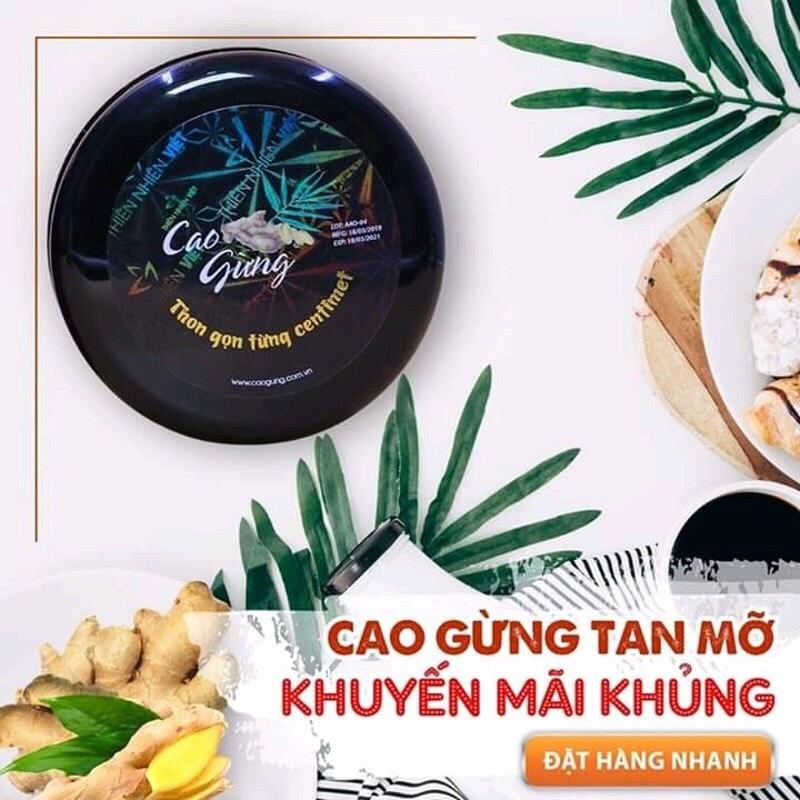 Cao gừng tan mỡ