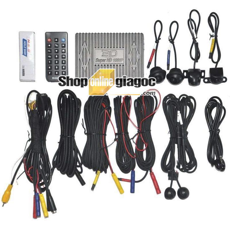 Camera 360 Độ Ô Tô 3D Panorama