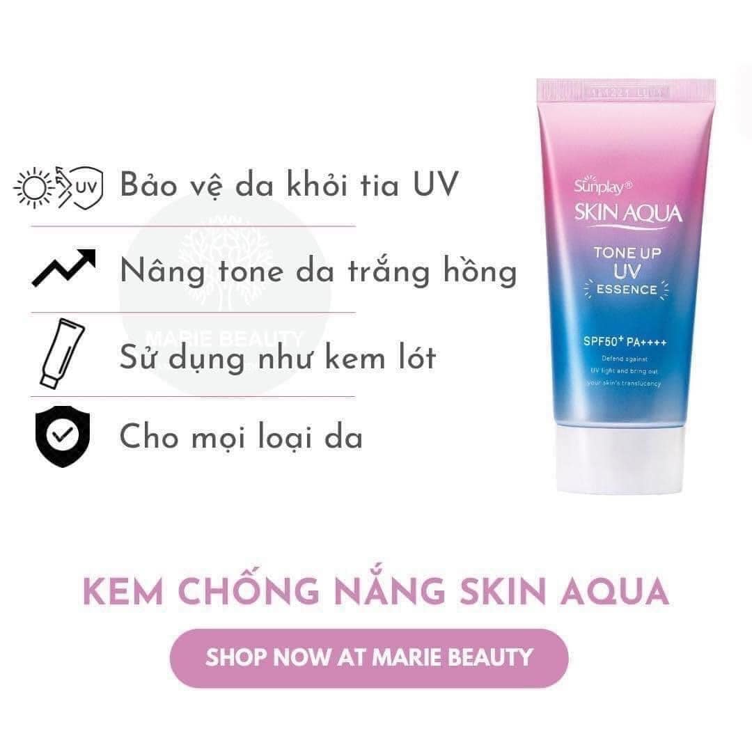 Kem chống nắng vật lý SKIN AQUA SPF50+ PA++++ 50g