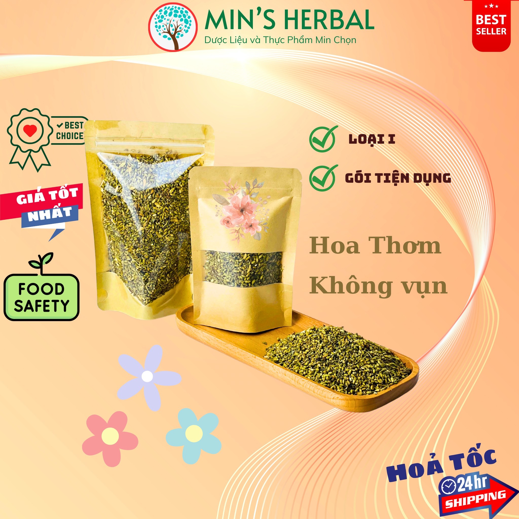 Trà nụ hoa hoè thanh nhiệt giải độc túi 50/100g