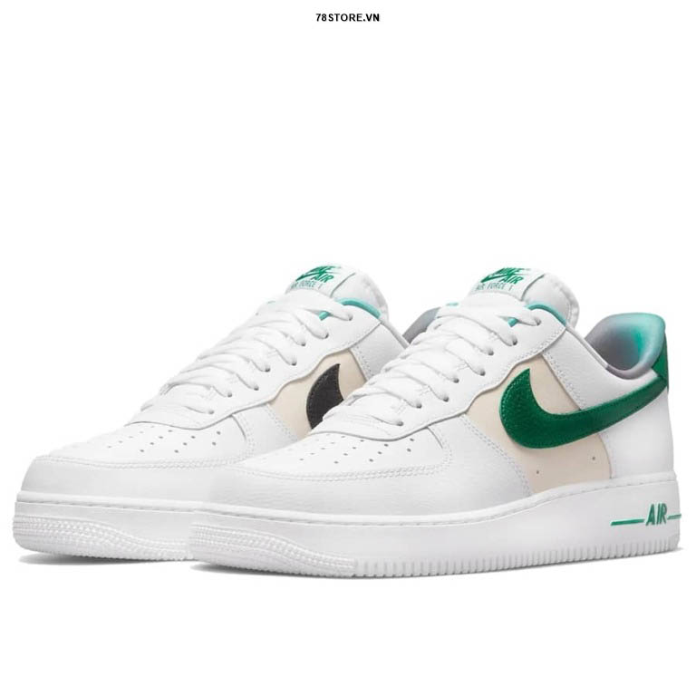 Giày Nike air force 1 low EMB white Malachite DM0109-100 Chính hãng