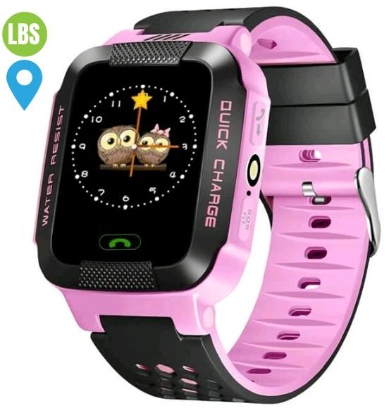 Đồng hồ định vị trẻ em gps - q528 tracker gps mẫu mới có đèn pin