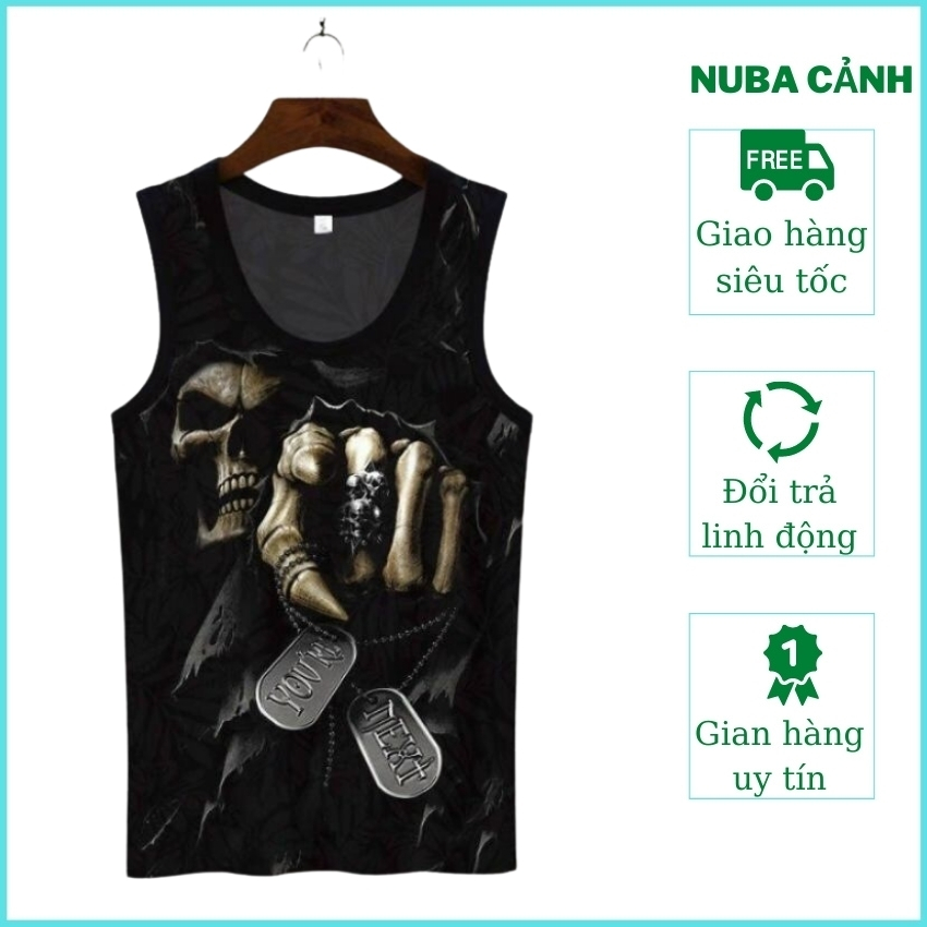 Áo thun ba lỗ nam thể thao cao cấp giống hình giống mẫu thoáng mát thấm hút mồ hôi, áo phông TM 16