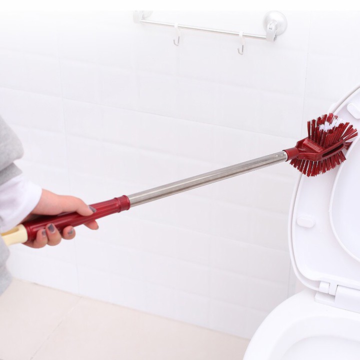 [HÀNG BÁN CHẠY] BÀN CHẢI CỌ TOILET, CỌ BỒN CẦU, CHÙI RỬA NHÀ VỆ SINH NHÀ TẮM SIÊU SẠCH - THIẾT KẾ 2 ĐẦU THÔNG MINH GIÚP LÀM SẠCH, ĐÁNH BAY MỌI VẾT BẨN – THIẾT KẾ THÔNG MINH LINH ĐỘNG CÓ THỂ CỌ MỌI NGÓC NGÁCH –LOẠI CAO CẤP – CÓ THỂ THÁO RỜI ĐẦU