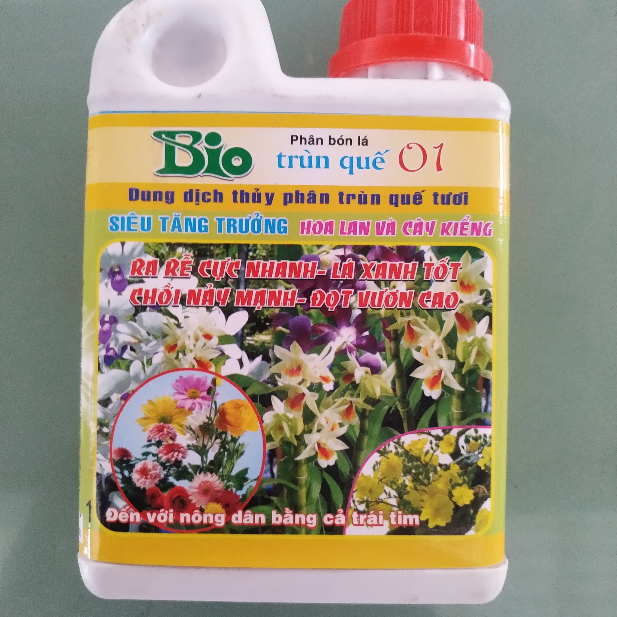 Phân bón lá Bio trùn quế 01