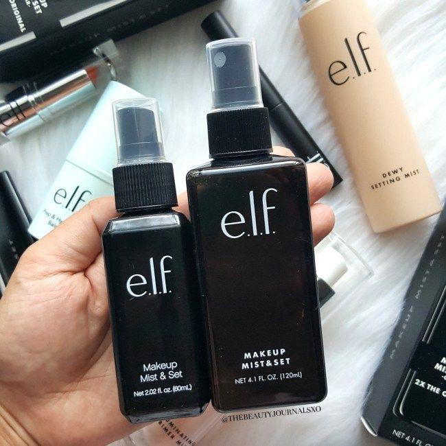 [HCM]Xịt Khoáng Giữ Lớp Trang Điểm E.L.F Makeup Mist & Set Chai lớn 120ml
