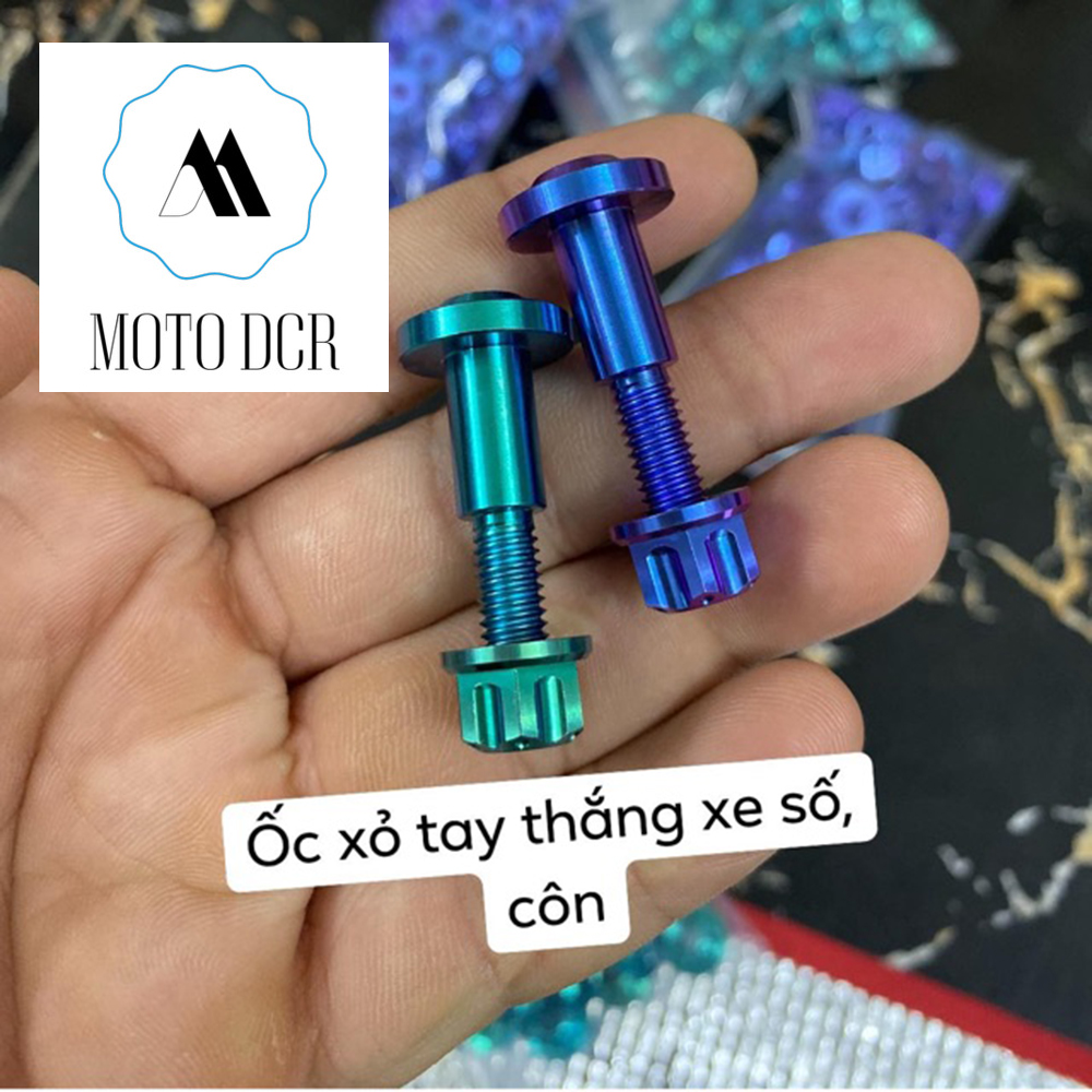 Bộ ốc + tán Gr5 xỏ tay thắng tay côn cho các dòng xe số honda, Yamaha Suzuky...giá 1 bộ gồm 1ốc 1tán