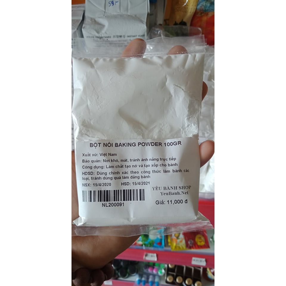 Bột nổi baking powder 100g