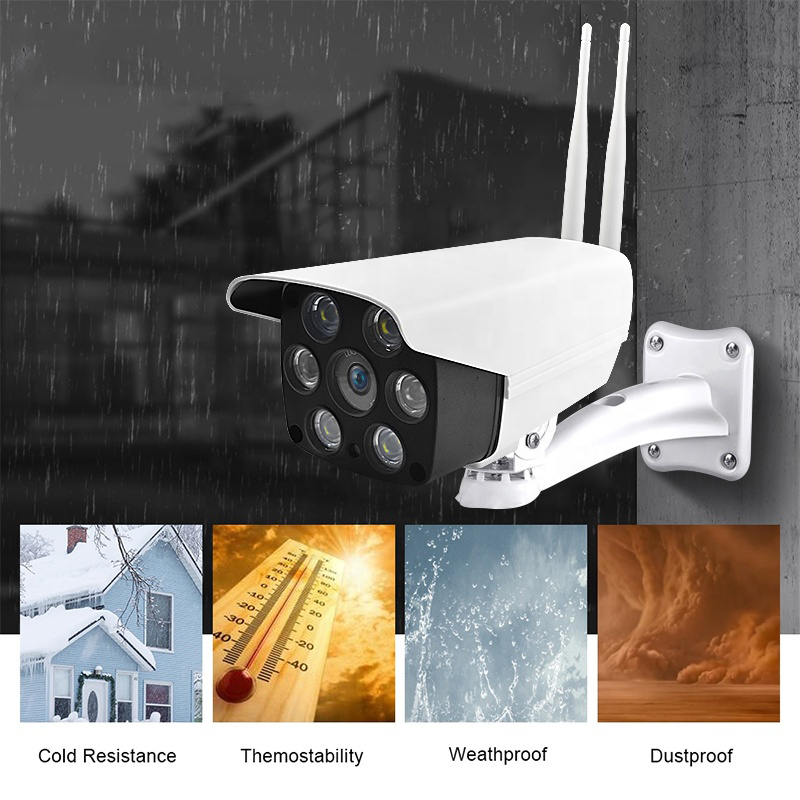 Camera giam sat wifi, camera giám sát mini kết nối điện thoại, camera c6 cao cấp, chuẩn ip65 chống nước, đèn led hình ảnh có màu ban đêm, đèn hồng ngoại, đàm thoại, chống trộm. bảo hành lỗi 1 đổi 1