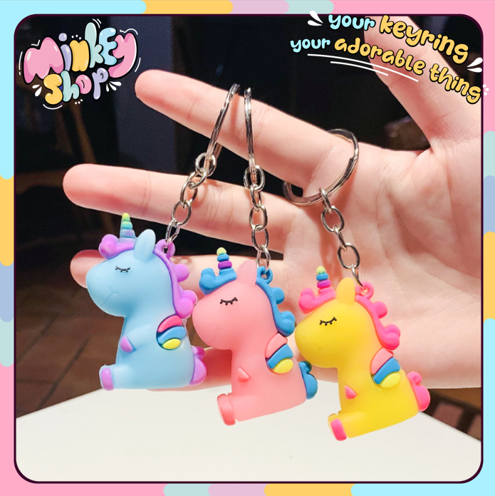 Móc Khóa Nhiều Hình Cute Siêu Rẻ phụ kiện Túi Xách dễ thương - Minkey