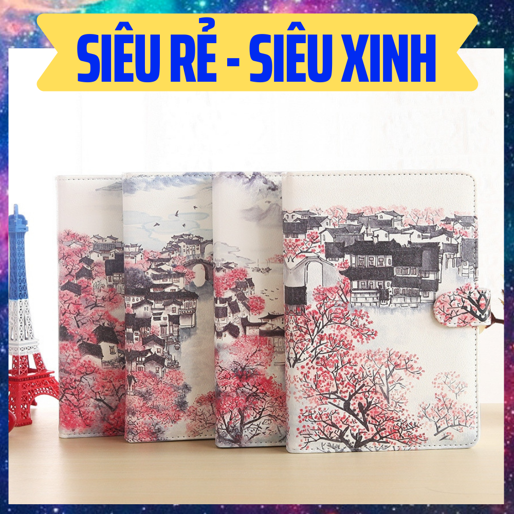 Sổ tay  da Peach blossom castle phong cách cổ phong - sổ kế hoạch
