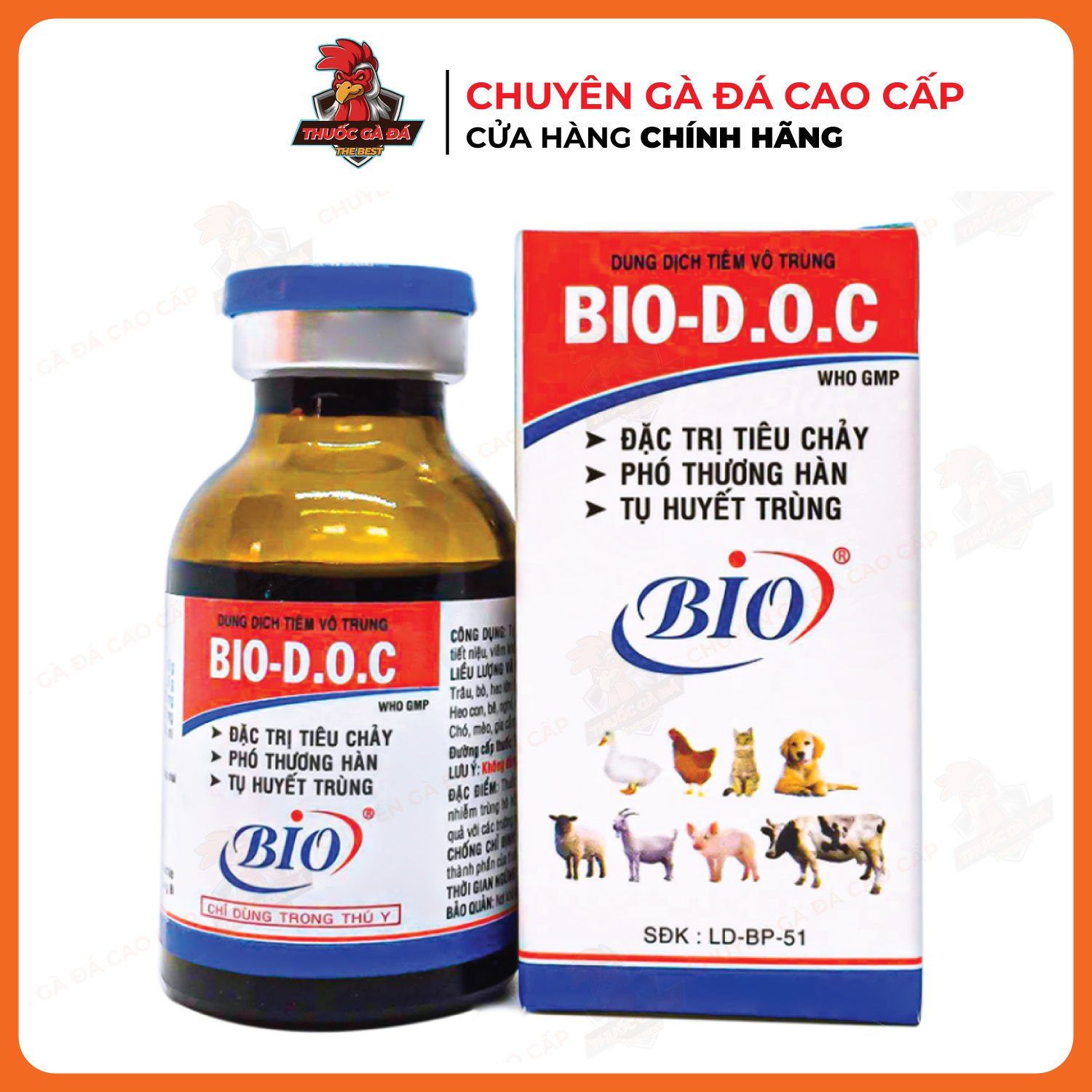 Bio doc 20ml - tiêu chảy hô hấp sốt bỏ ăn không rõ nguyên nhân