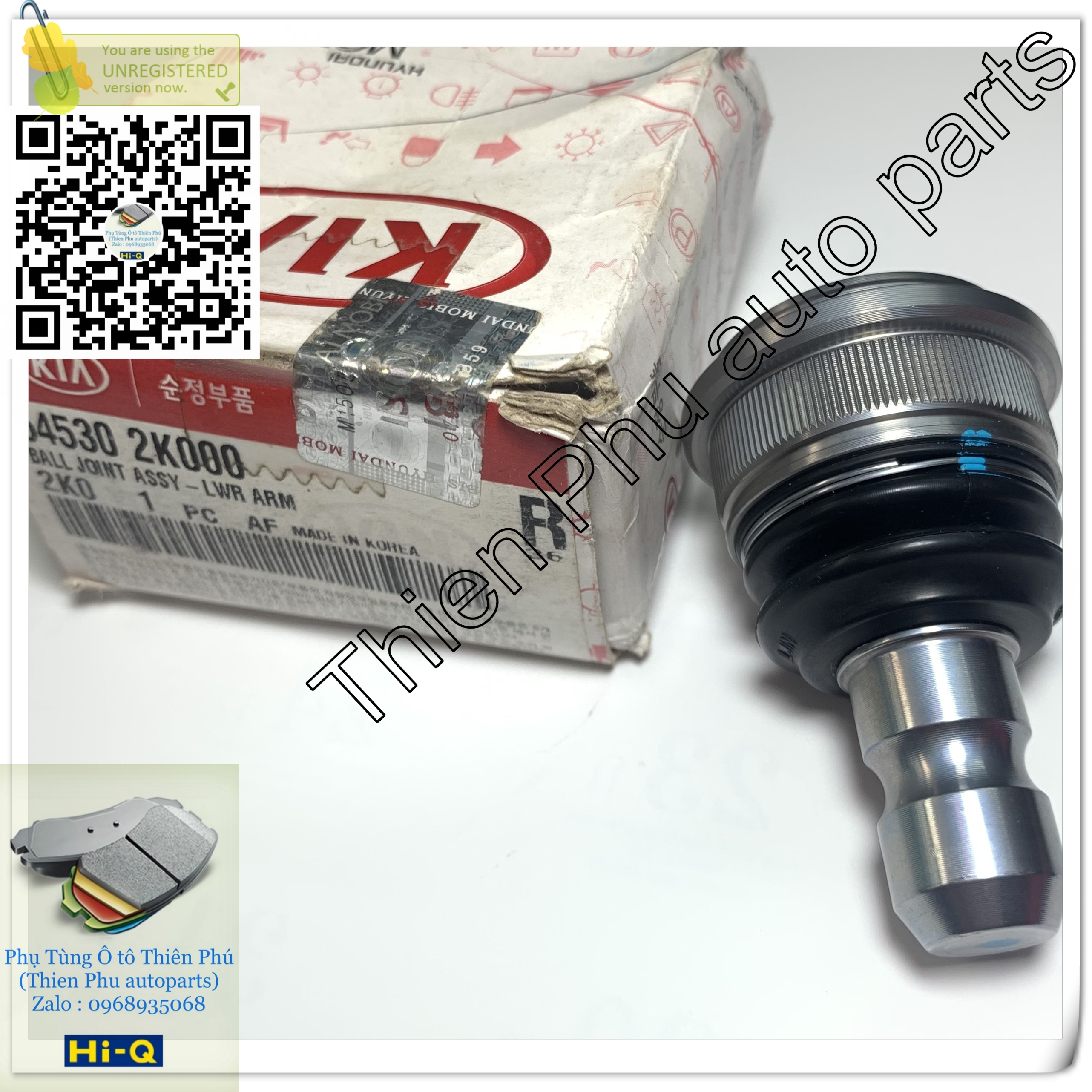 Rotuyn trụ morning 2012 chính hãng mobis + grand i10 + rio 2012 trở lên. oem : 54530-2k000