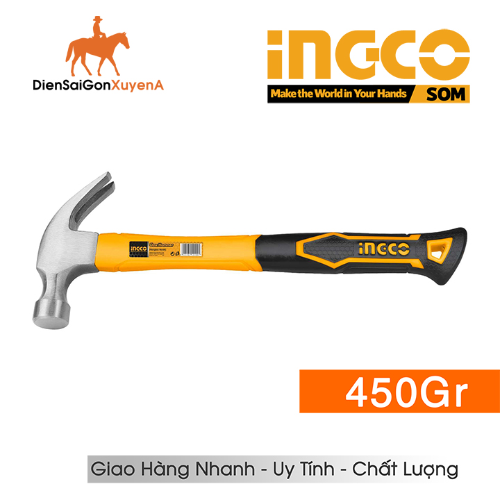 Búa nhổ đinh 450g ingco hch80816 - ngô gia tools