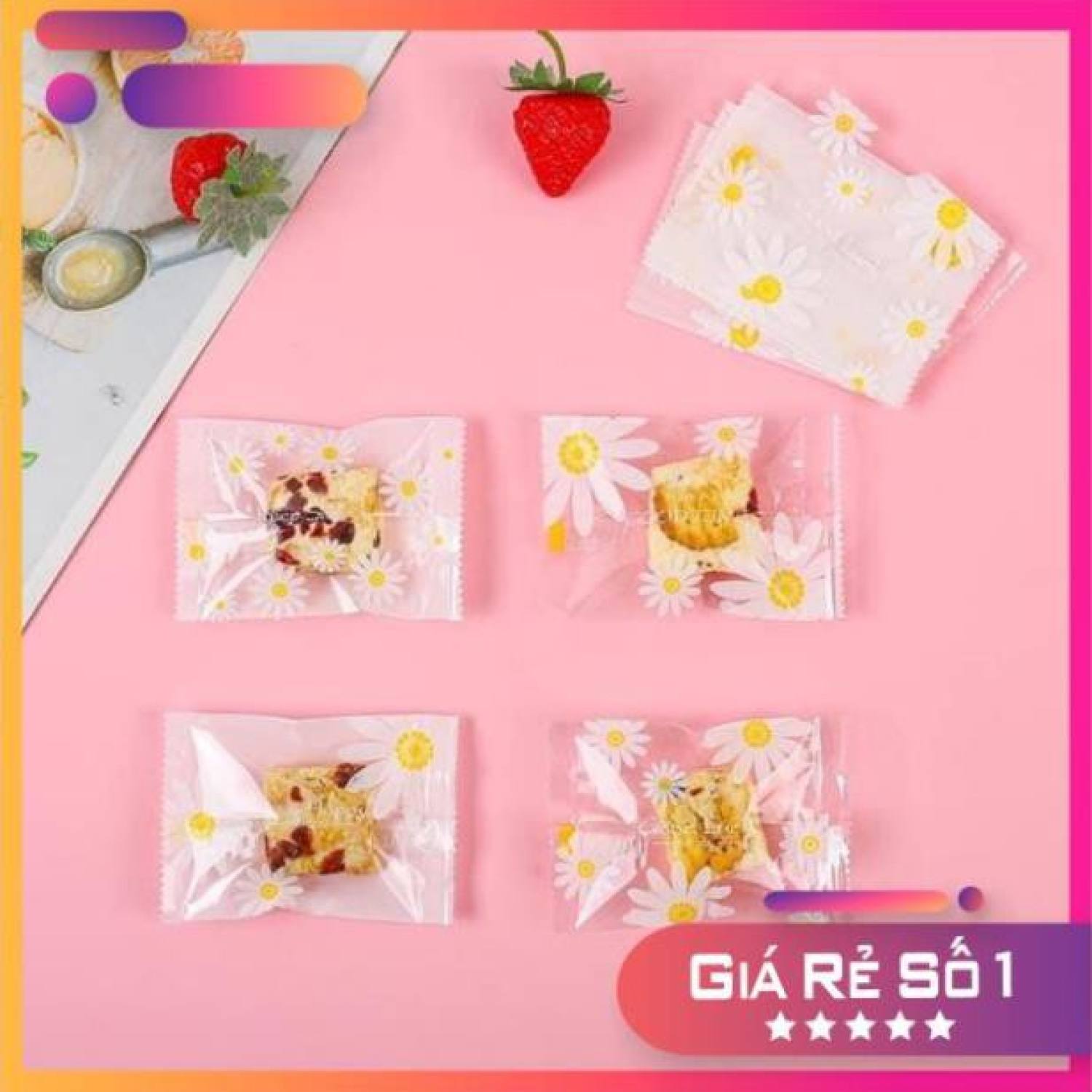 Túi cookie 7x10 tập 100 chiếc