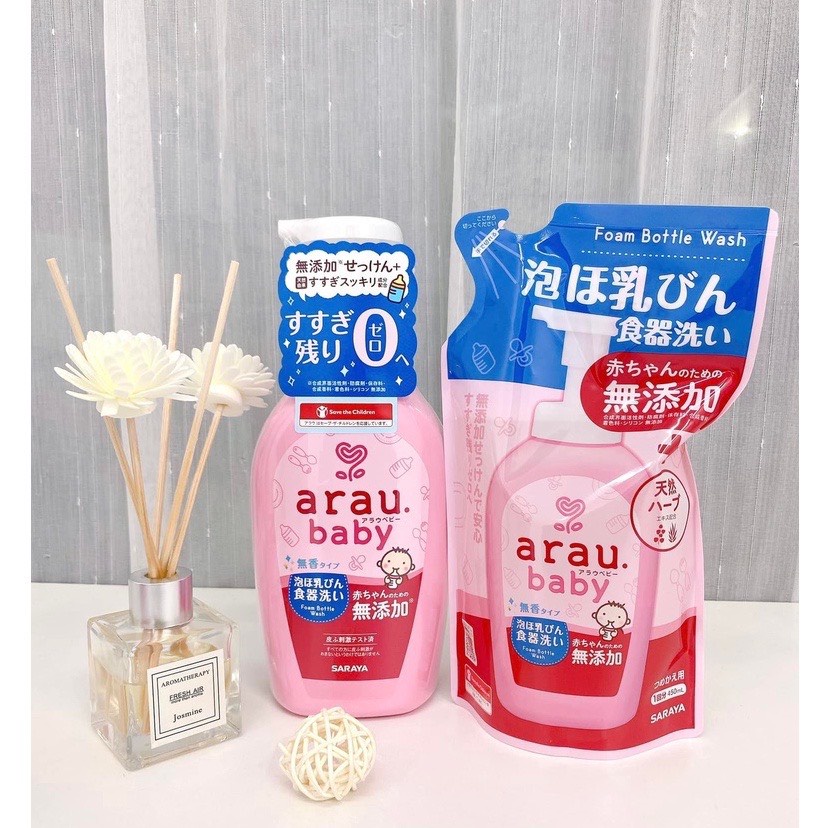 Nước rửa bình Arau baby cho bé - sản phẩm cho bé