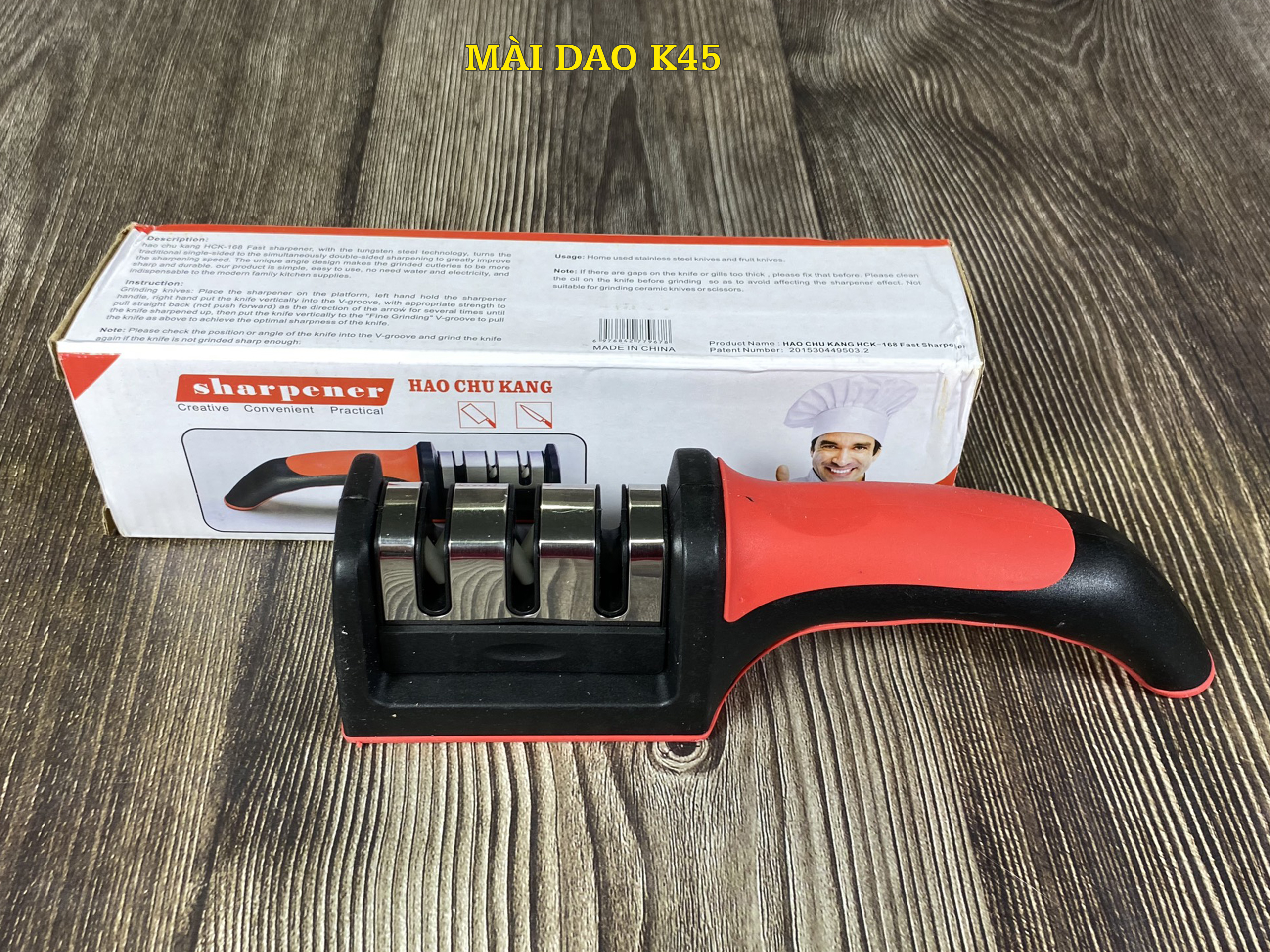 Dụng cụ mài dao 3 lưỡi
