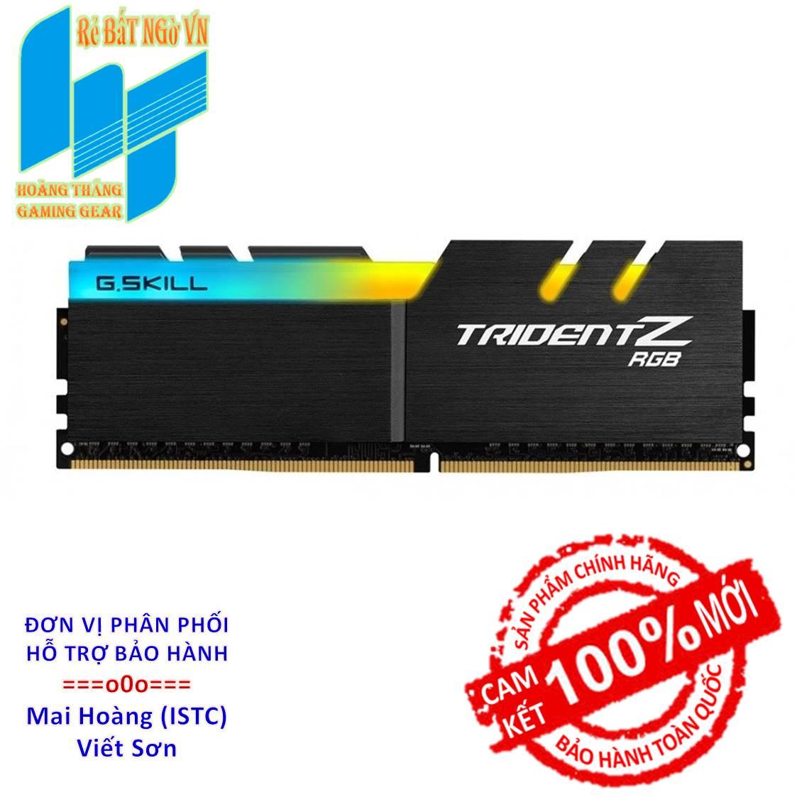 Ram g.skill tridentz led rgb 1x8gb ddr4 3000mhz - f4-3000c16s-8gtzr