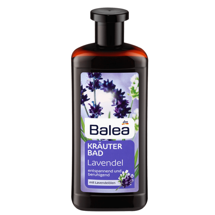 Sữa Tắm Thảo Dược Balea Lavender, sữa tắm nước hoa thơm lâu Lavender, tinh dầu hoa oải hương, 500ml
