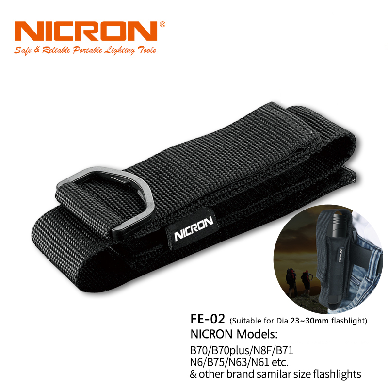 Túi đèn pin Nicron cho đèn pin cỡ lớn FB-02 thích hợp cho các loại B70PLUS / B70 // N6 / B60 / B71 / N8F / B75 / N5