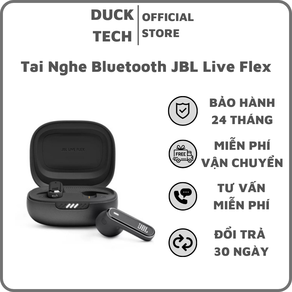 Tai Nghe Không Dây Bluetooth True Wireless JBL Live Flex