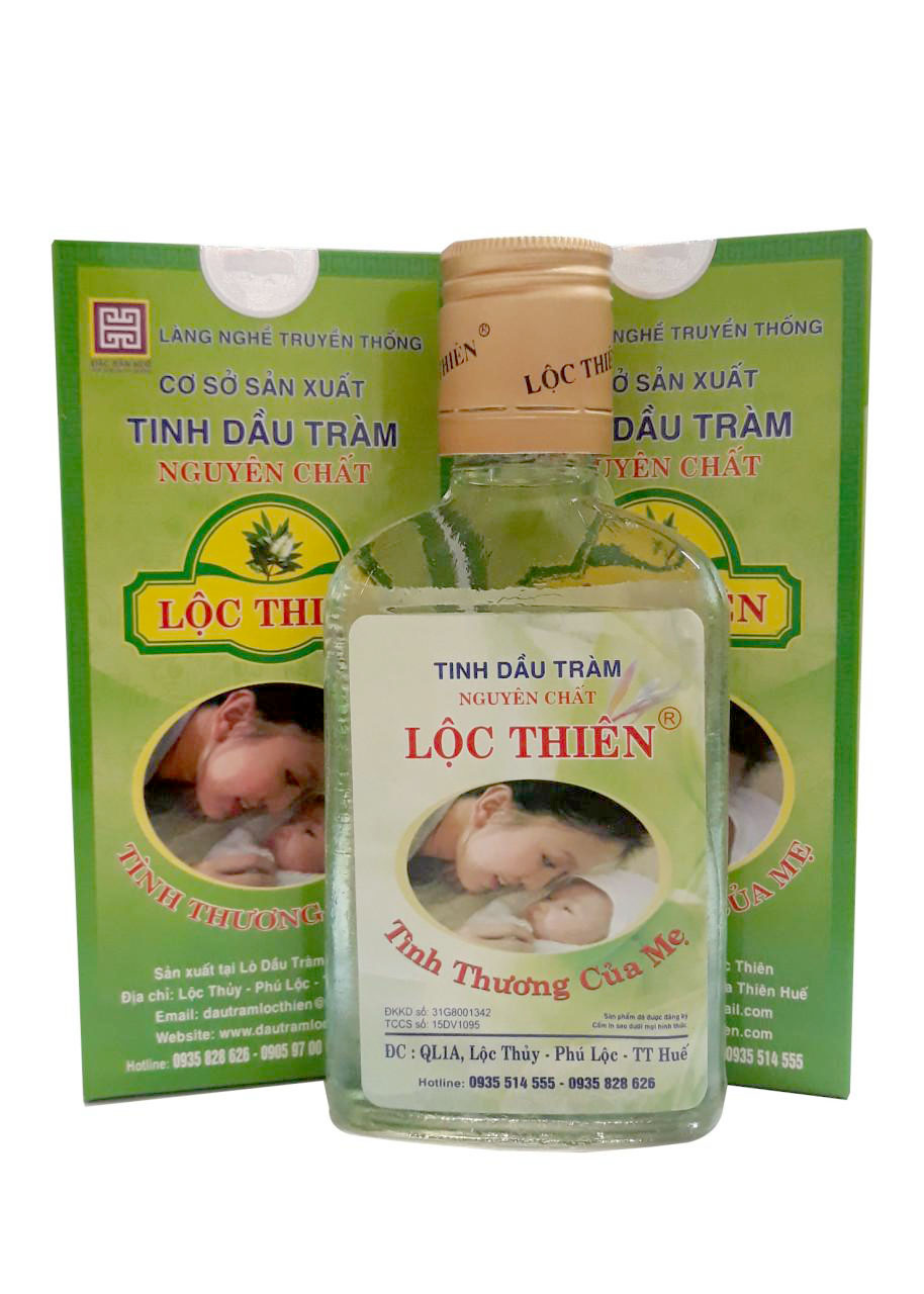 Combo 2 chai dầu tràm lộc thiên nguyên chất 100%