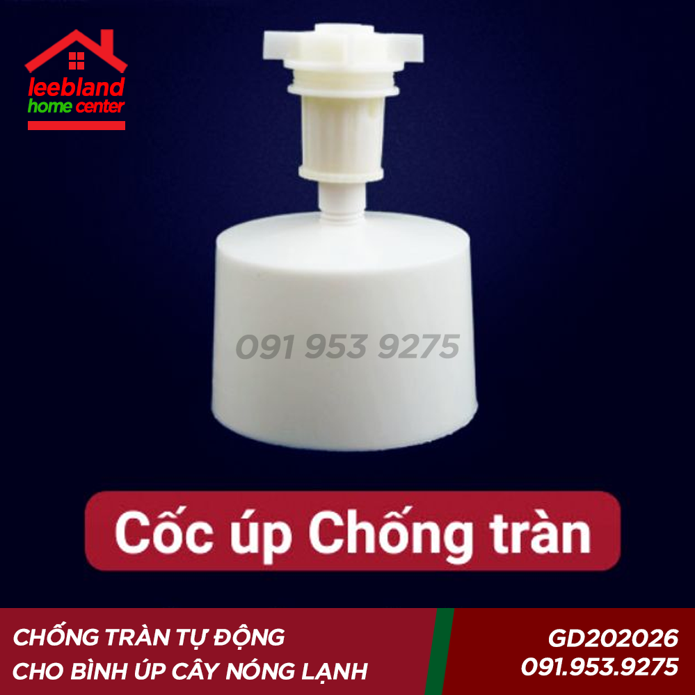 Cốc úp Chống tràn Ngắt nước TỰ ĐỘNG Cho Bình nước Phao nước cây nóng lạnh Tiêu chuẩn