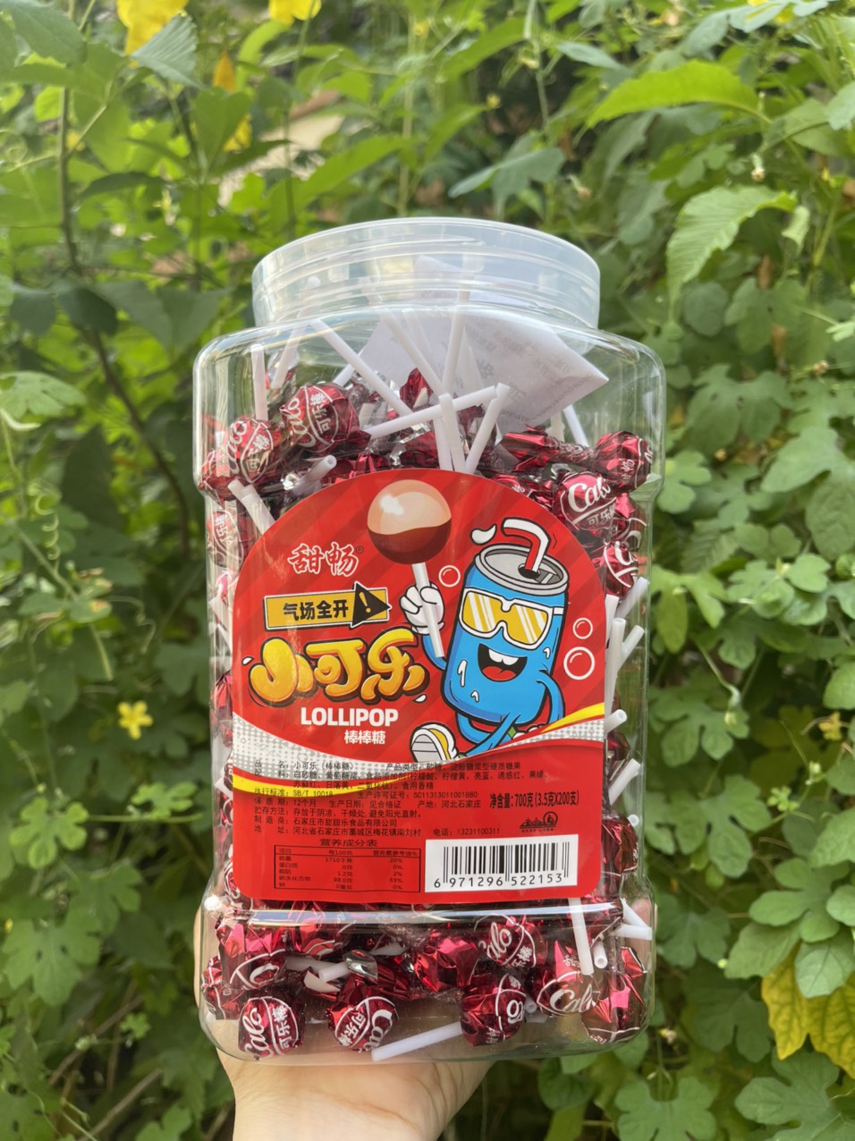 Kẹo mút mini trái cây cho bé