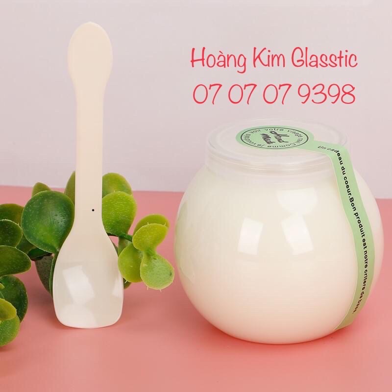 Hủ thuỷ tinh tròn 100ml nắp nhựa
